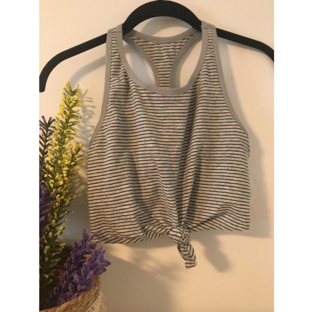 Aerie knot front sports bra